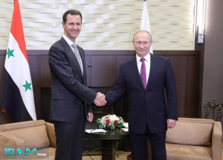 بوتين والأسد يناقشان الوضع في ادلب