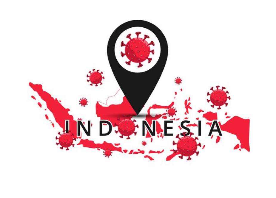 Ilustrasi virus corona yang merebak di Indonesia.(Shutterstock)