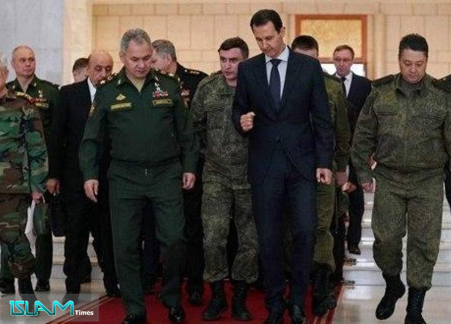 President Assad Receives Russian Defense Minister