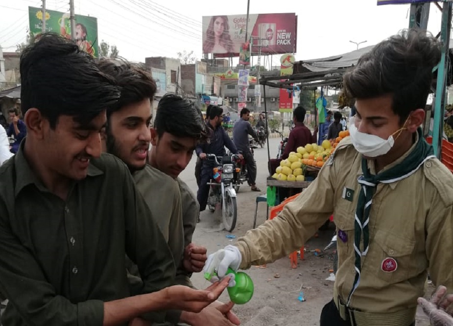 فیصل آباد، امامیہ اسکاوٹس کی خدماتی مہم کی تصاویر