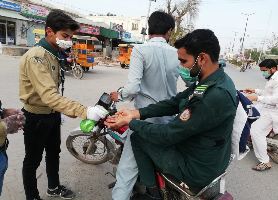 فیصل آباد، امامیہ اسکاوٹس کی خدماتی مہم کی تصاویر