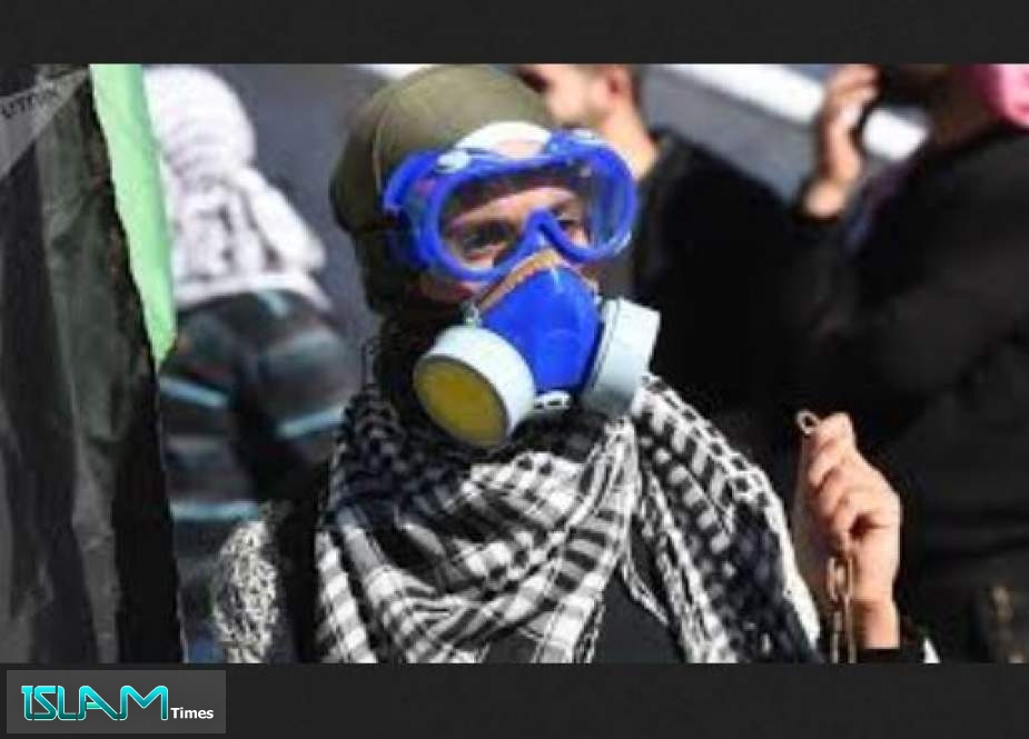Children wear face masks as a precaution against the coronavirus (Covid-19) in Gaza City, Gaza on 22 March 2020 [Ashraf Amra/Anadolu Agency]