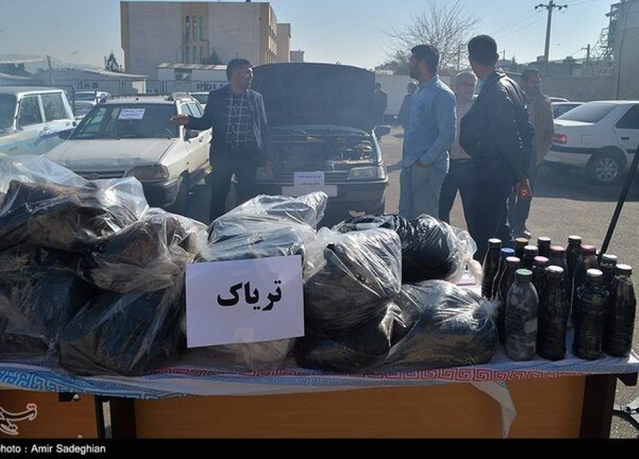 Polisi Iran Sita 1.027 Ton Narkotika