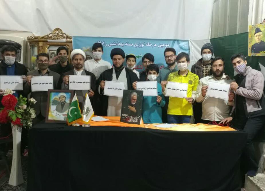 قم المقدس میں مقیم پاکستانی کمیونٹی انسداد کرونا مہم میں ایرانیوں بھائیوں کے شانہ بشانہ مصروف عمل