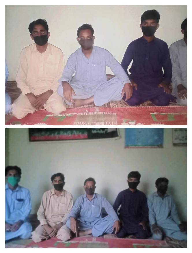 آئی ایس او ڈی آئی خان حاجی مورہ یونٹ کیجانب سے عوام کو فیس ماسک کی فراہمی