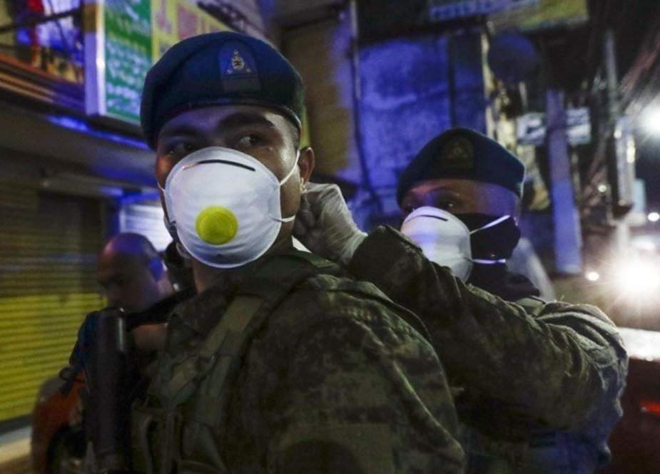 فلپائن میں پولیس نے ماسک نہ پہننے والے شہری کو گولی مار دی