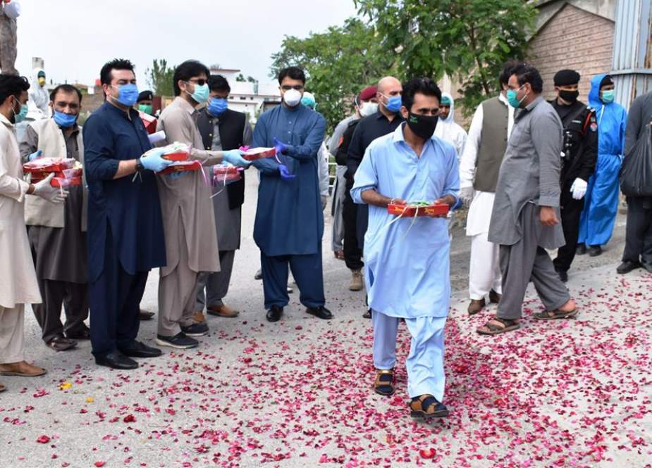 پشاور قرنطینہ سنٹر میں مقیم 152 افراد کا ٹیسٹ کلیئر قرار