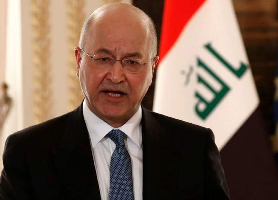 دیدار رئیس جمهوری عراق با وزیر دفاع آمریکا تکذیب شد