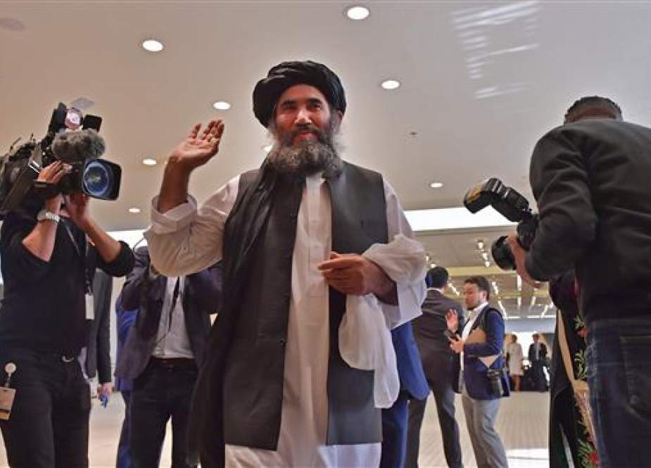 Mullah Abdul Salam Zaeef, a senior official of the Afghan Taliban.jpg