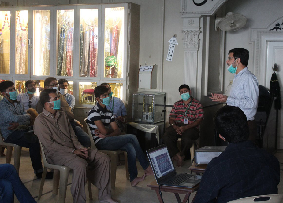 کراچی، امامیہ اسٹوڈنٹس آرگنائزیشن کی غسل و کفن ٹیم کیلئے تربیتی نشست کا اہتمام