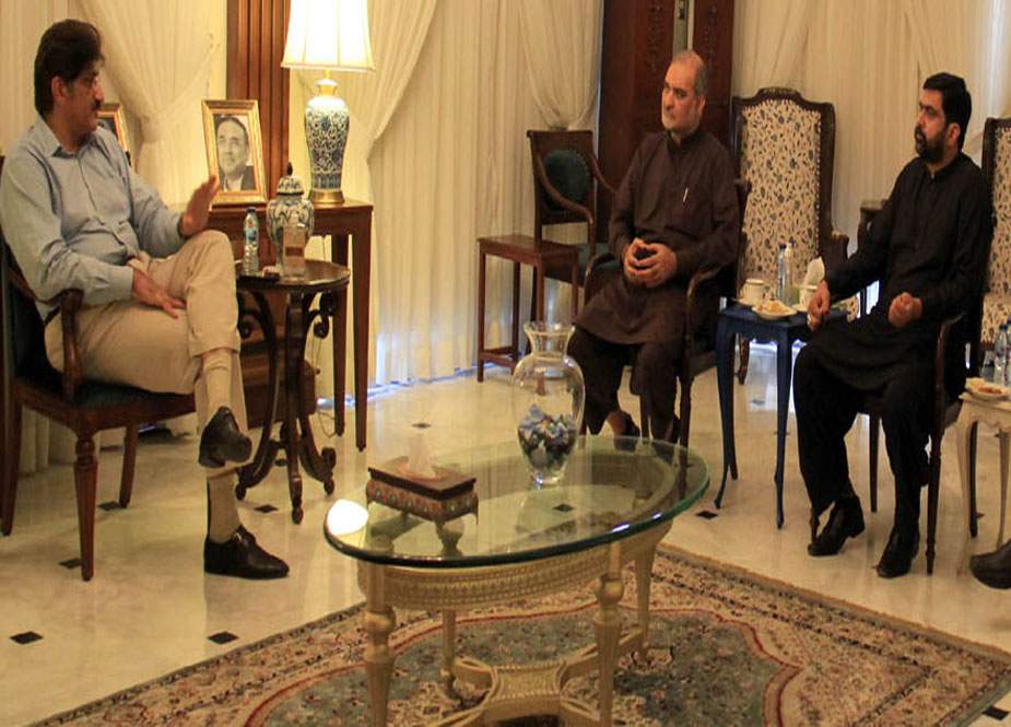 حافظ نعیم الرحمن کی وفد کے ہمراہ وزیراعلیٰ سندھ سے ملاقات، عوامی مسائل پر تبادلہ خیال
