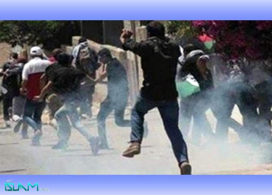 مغربی کنارہ، اسرائیلی فوج کے حملے میں دسیوں فلسطینی مظاہرین زخمی