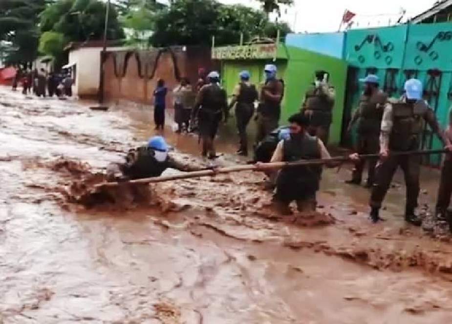 پاک فوج نے کانگو میں سیلاب میں پھنسے 2 ہزار افراد کو بچا لیا