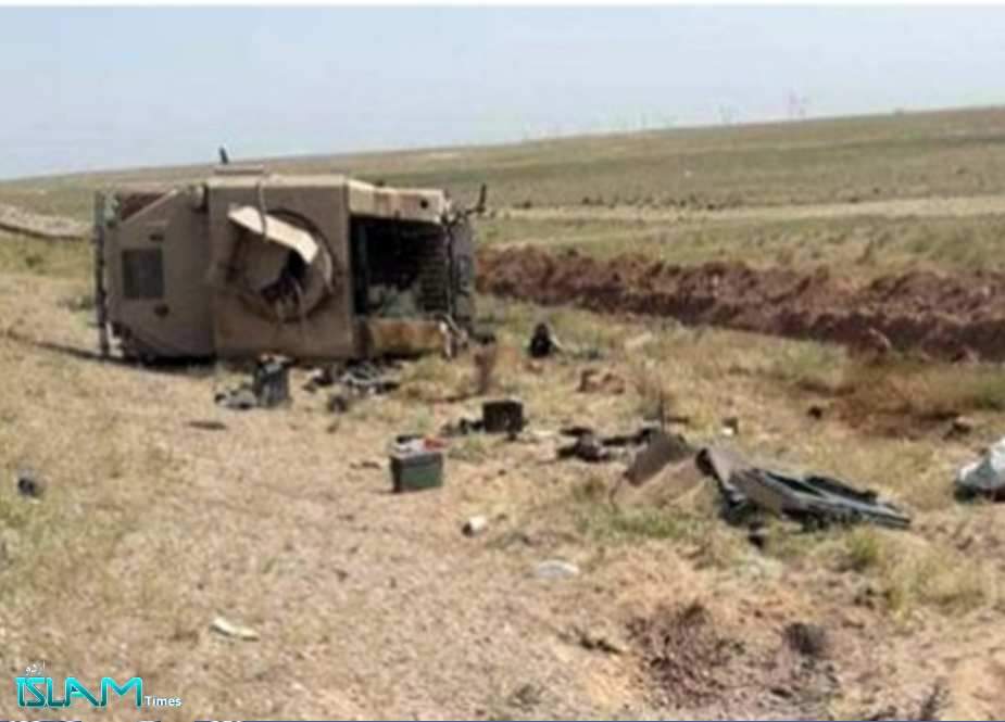 شام، صوبہ دیرالزور میں امریکی فوجی گاڑی پر حملہ، متعدد فوجی لاپتہ