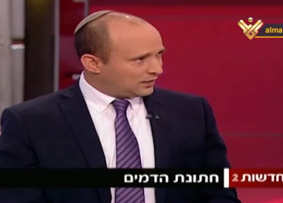 Naftali Bennett, Zionist Defense Minister.png