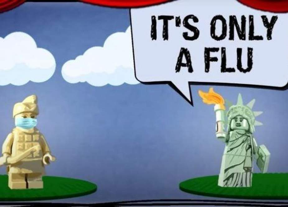 ایک دفعہ ایک وائرس تھا، چین کی کورونا وائرس پر امریکہ کیخلاف طنزیہ ایمینٹڈ ویڈیو