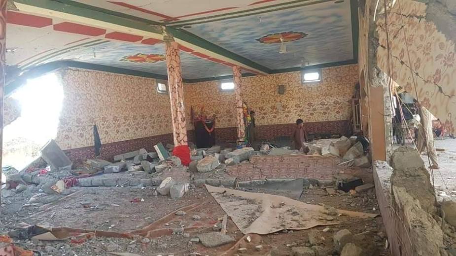 پاراچنار، پاک افغان سرحد کے قریب مسجد و امام بارگاہ میں بم دھماکہ
