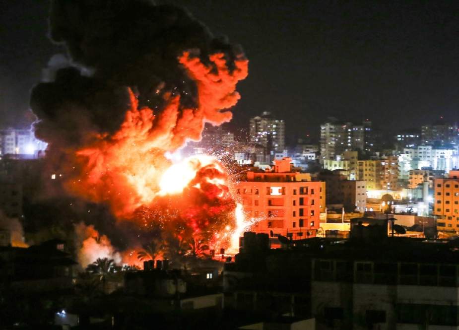 Israeli military strikes Hamas targets in Gaza.jpg