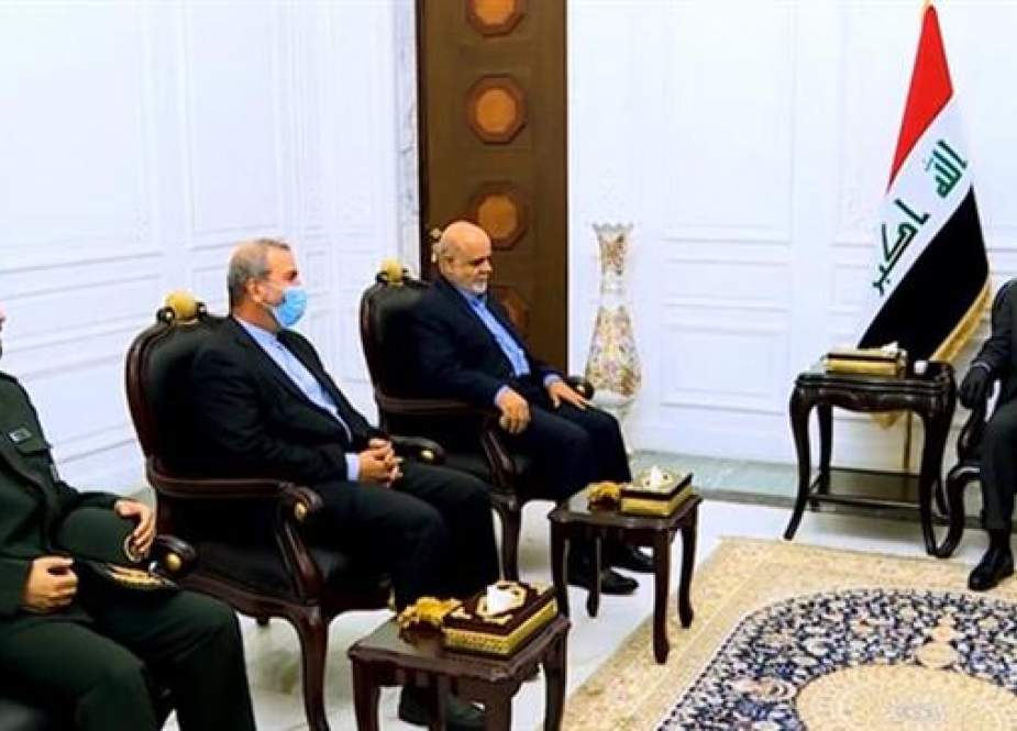 Iraqi Prime Minister Mustafa al-Kadhimi meets Iran