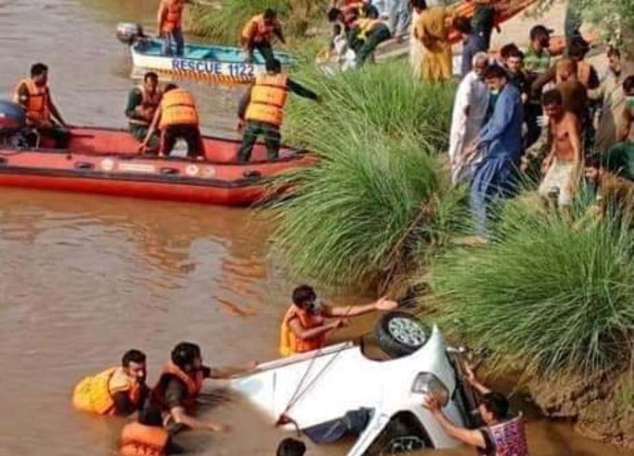 خانیوال میں المناک حادثہ، لیہ سے تعلق رکھنے والے 9 افراد ڈوب کر جاں بحق