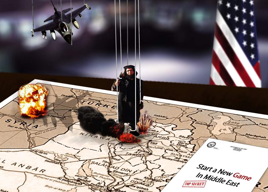 آمریکا و همدستانش همچنان در حال انتقال تروریستهای داعش به عمق خاک عراق هستند!