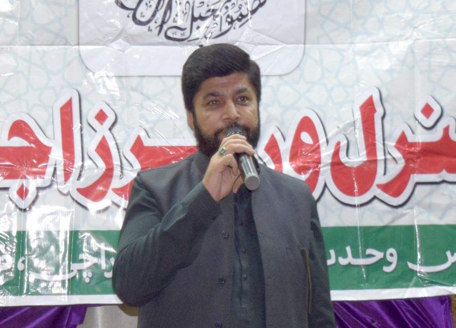 سندھ حکومت شیعیان حیدر کرار (ع) کے جذبات سے کھیلنے کی کوشش نہ کرے، علی حسین نقوی