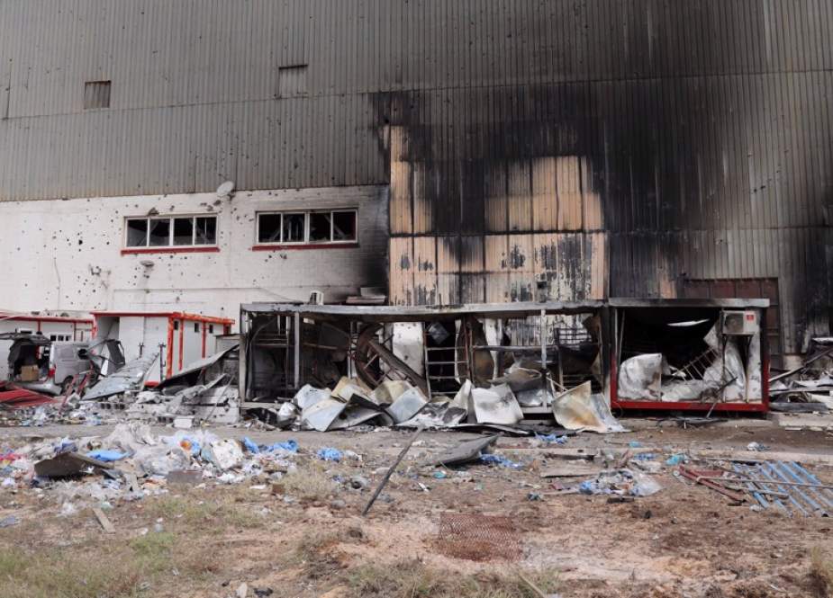 Damage is seen following shelling at Mitiga airport in Tripoli, Libya.jpg