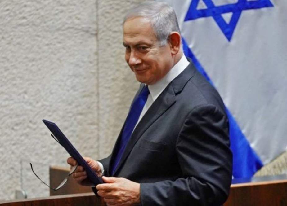 اسرائیل سیاسی بحران, نیتن یاہو نے 18 ماہ کے لیے وزیراعظم کا حلف اُٹھالیا