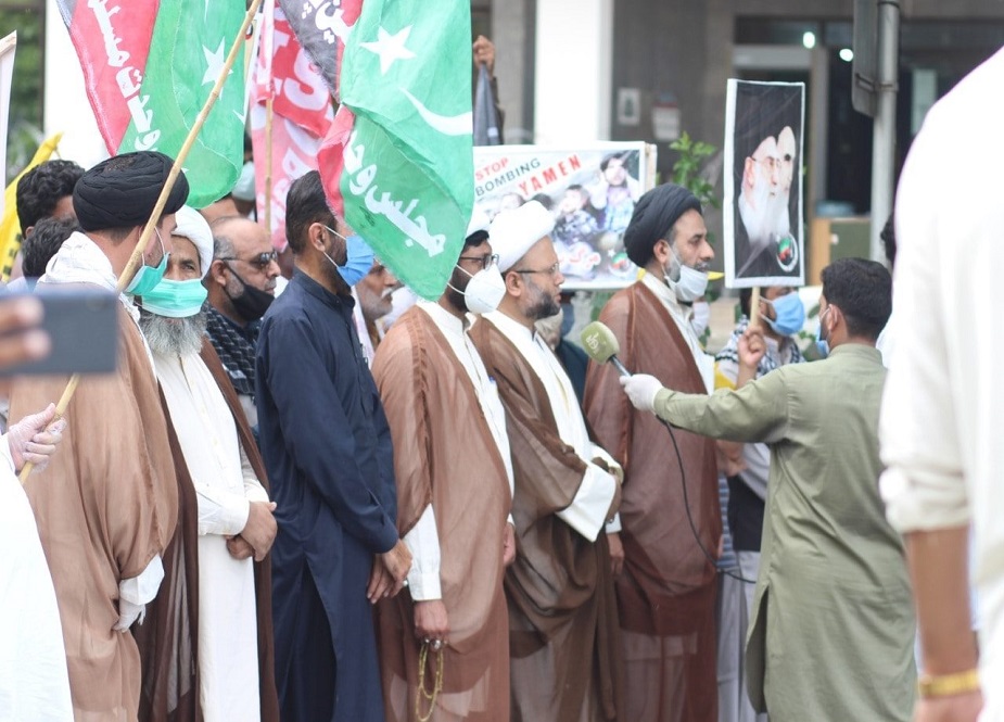 اسلام آباد، آئی ایس او، ایم ڈبلیو ایم اور شیعہ علماء کونسل کے زیراہتمام عظیم الشان قدس ریلی کی تصاویر