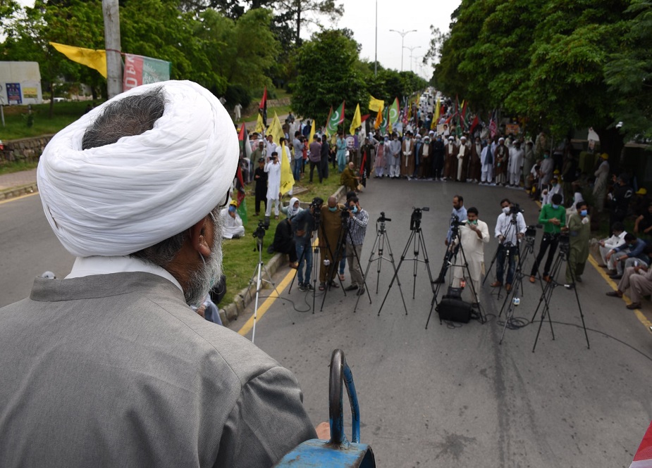 اسلام آباد، آئی ایس او، ایم ڈبلیو ایم اور شیعہ علماء کونسل کے زیراہتمام عظیم الشان قدس ریلی کی تصاویر