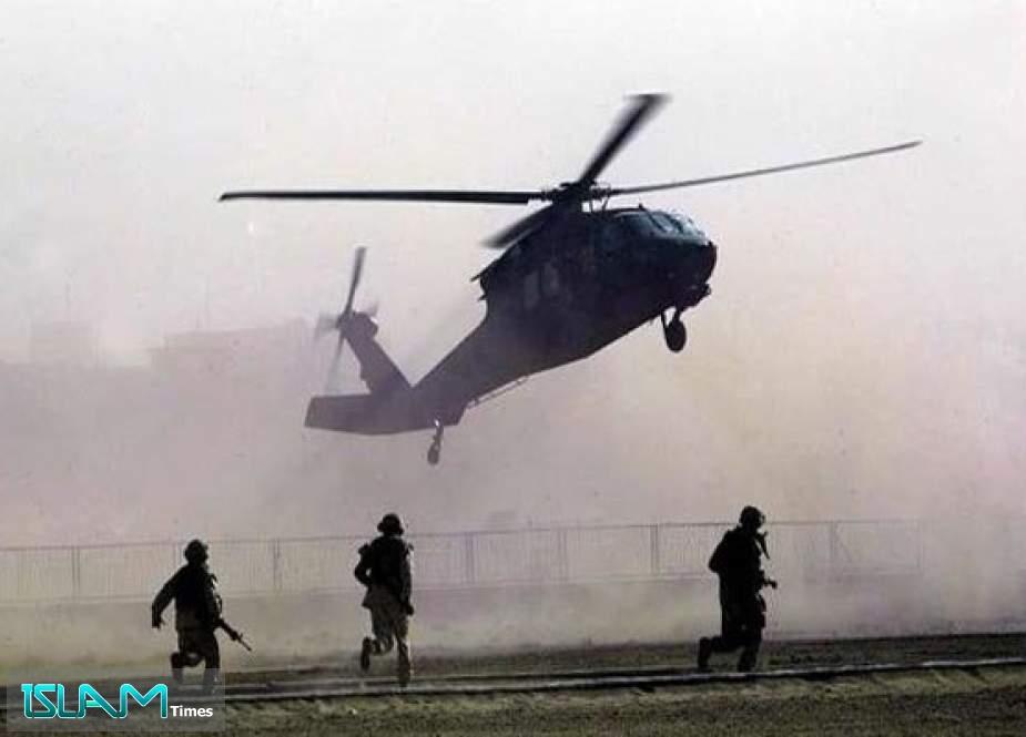 US Occupation Helicopters Abduct a Person in al-Shahil Village, Deir Ezzor Countryside