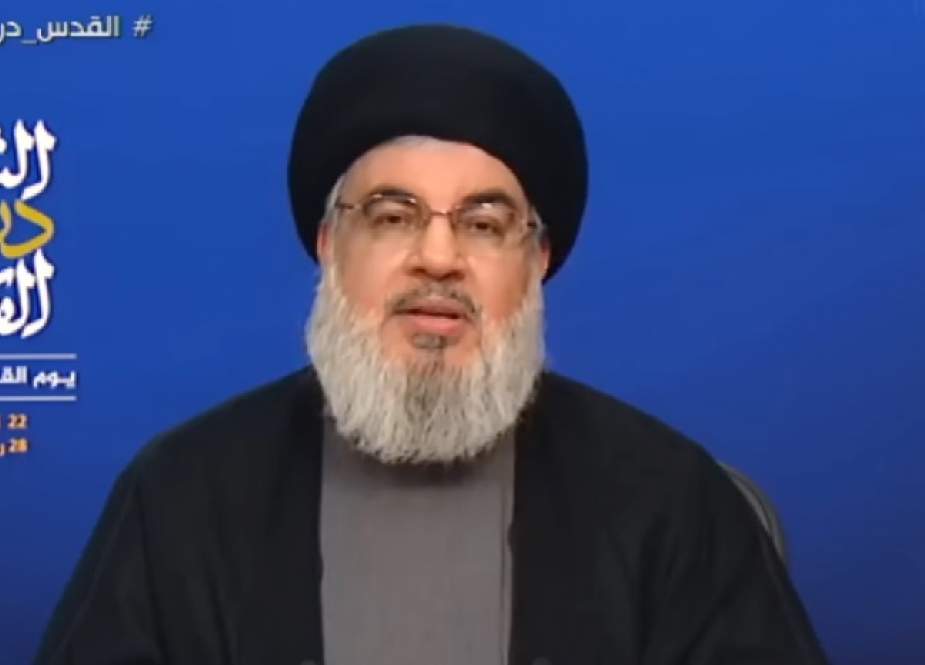 Hezbollah Secretary General Sayyed Hasan Nasrallah in International Al-Quds Day.jpg