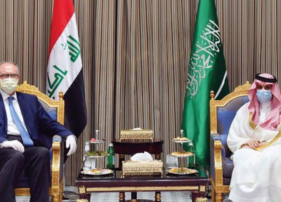 Iraq’s Deputy PM Ali Allawi meets Saudi Minister of Foreign Affairs Prince Faisal bin Farhan in Riyadh.jpg