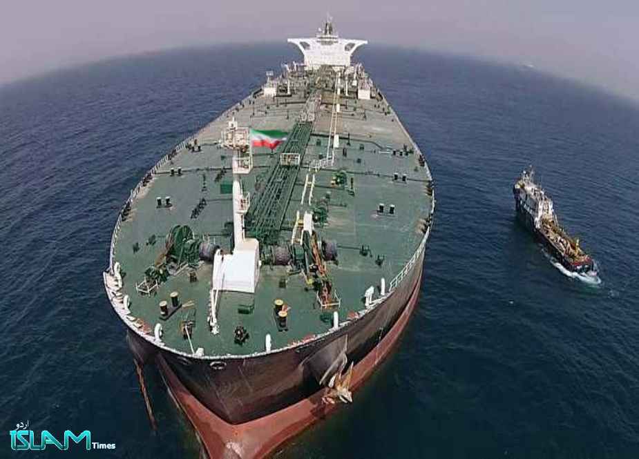 ایران کا دوسرا تیل بردار بحری بیڑہ بھی سلامتی کیساتھ وینزوئیلا کی سمندری حدود میں داخل