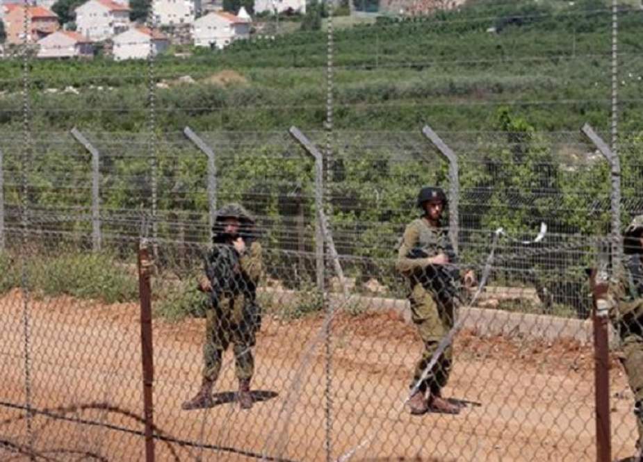 Israeli troops patrolling near the village of Kfar Kila, Lebanon.jpg