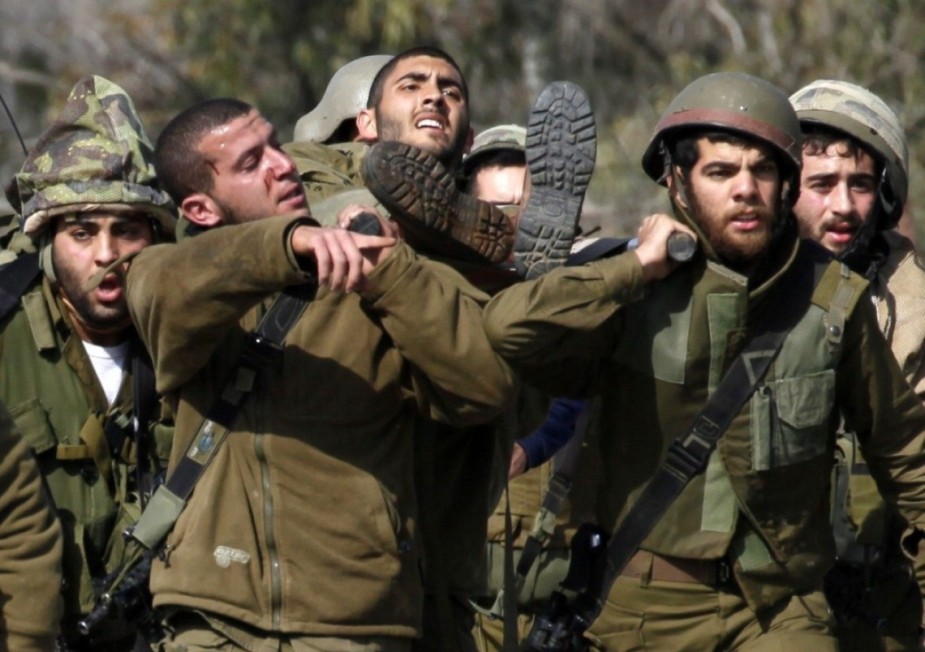 اسرائیلی فوجیوں نے فلسطینی نوجوان کو گولی مار دی