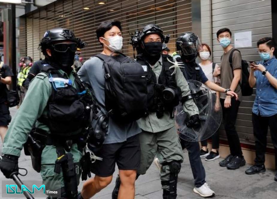 Hong Kong Police Arrest 300 Protesting Security Legislation
