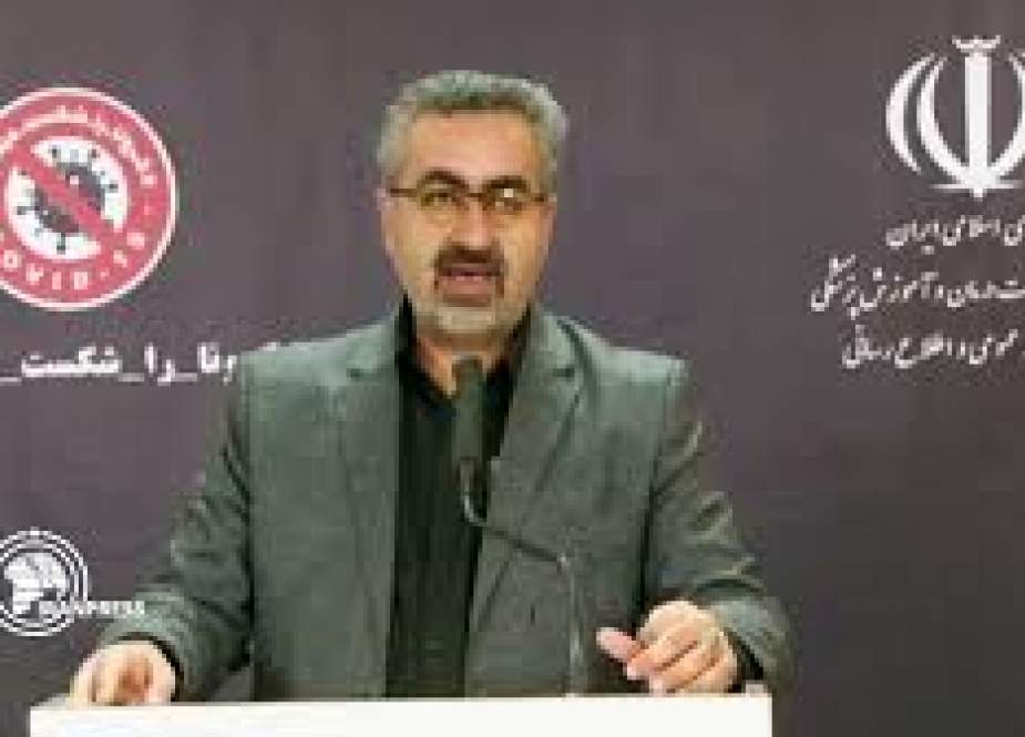 Kianoush Jahanpour, Juru Bicara Kementerian Kesehatan Iran.jpg