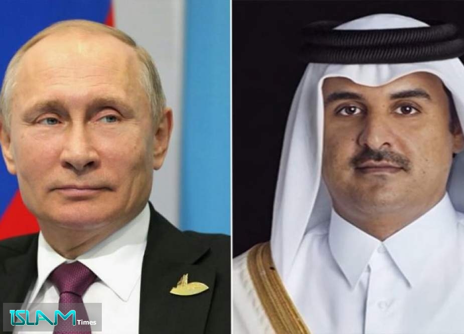 أمير قطر يبحث مع بوتين تطورات أسواق الطاقة وموضوع كورونا