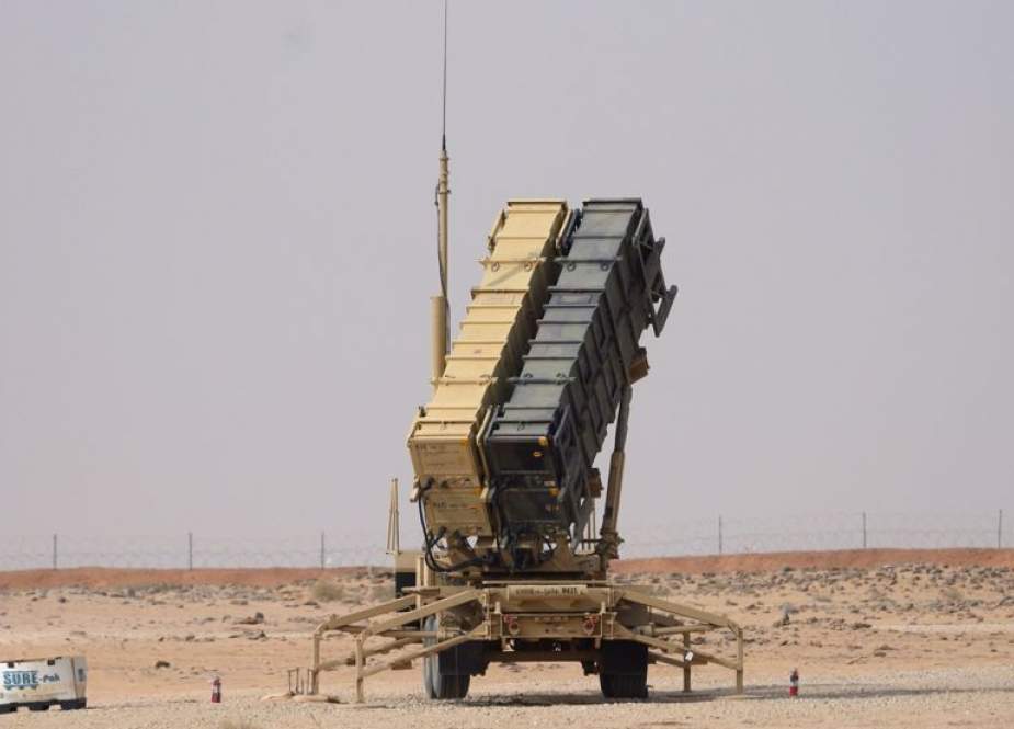 Patriot missile battery is seen near Prince Sultan air base at al-Kharj, Saudi Arabia.jpg