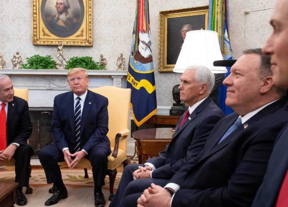 US President Donald Trump meets with Israeli Prime Minister Benjamin Netanyahu.jpg