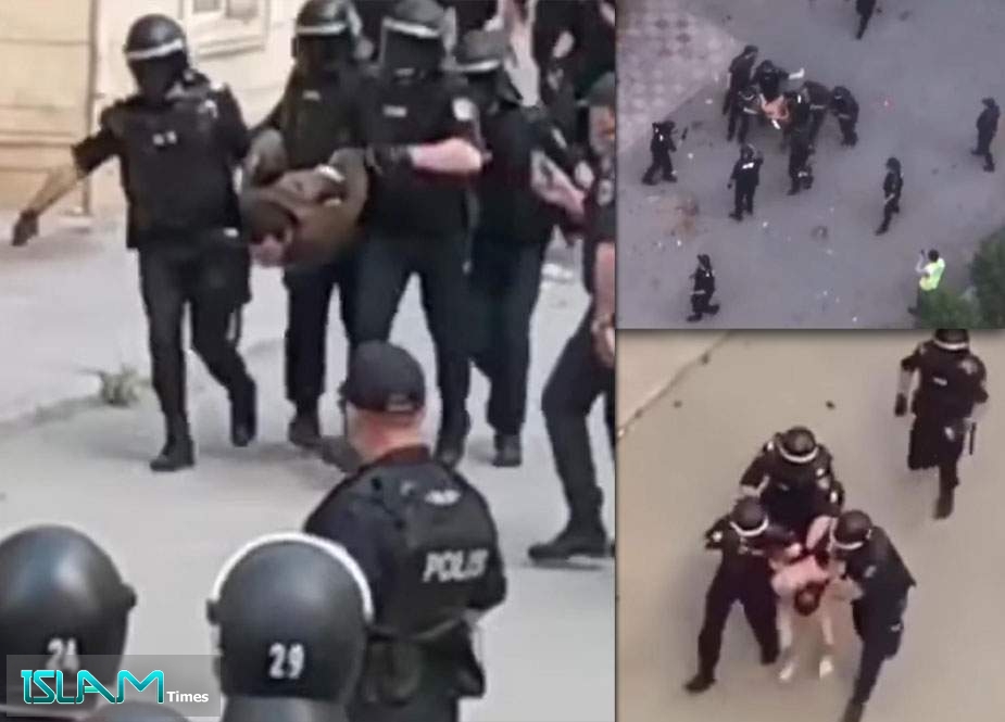 Polisin Yasamalda inanılmaz qəddarlığı - İnsanlar alt paltarı ilə şöbəyə aparıldı!