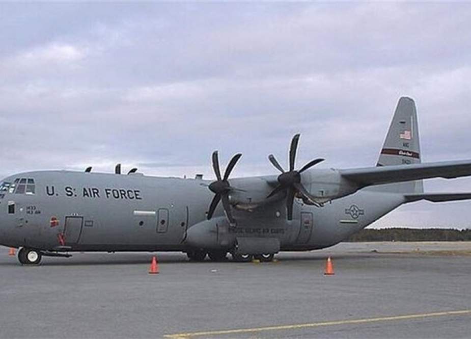 سقوط یک فروند هواپیمای نظامی آمریکا در فرودگاه التاجی