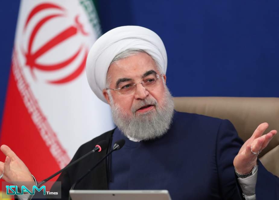Rouhani: Iranian Nation Defeated US Knee-to-Neck Policy through Unity