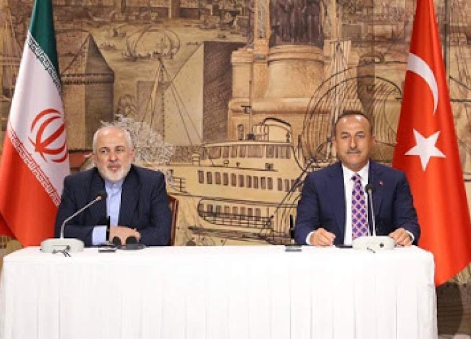 Turkish Foreign Minister Mevlut Cavusoglu and Iranian Foreign Minister Mohammad Javad Zarif.jpg