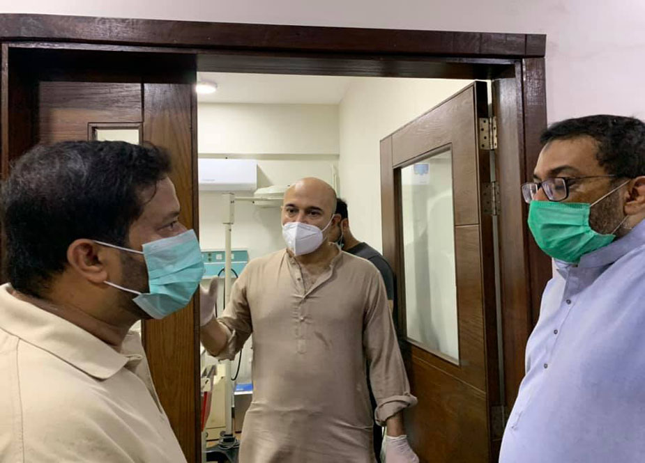 کراچی میں جے ڈی سی کے تحت کورونا وائرس کے مریضوں کیلئے فری ہسپتال کا قیام