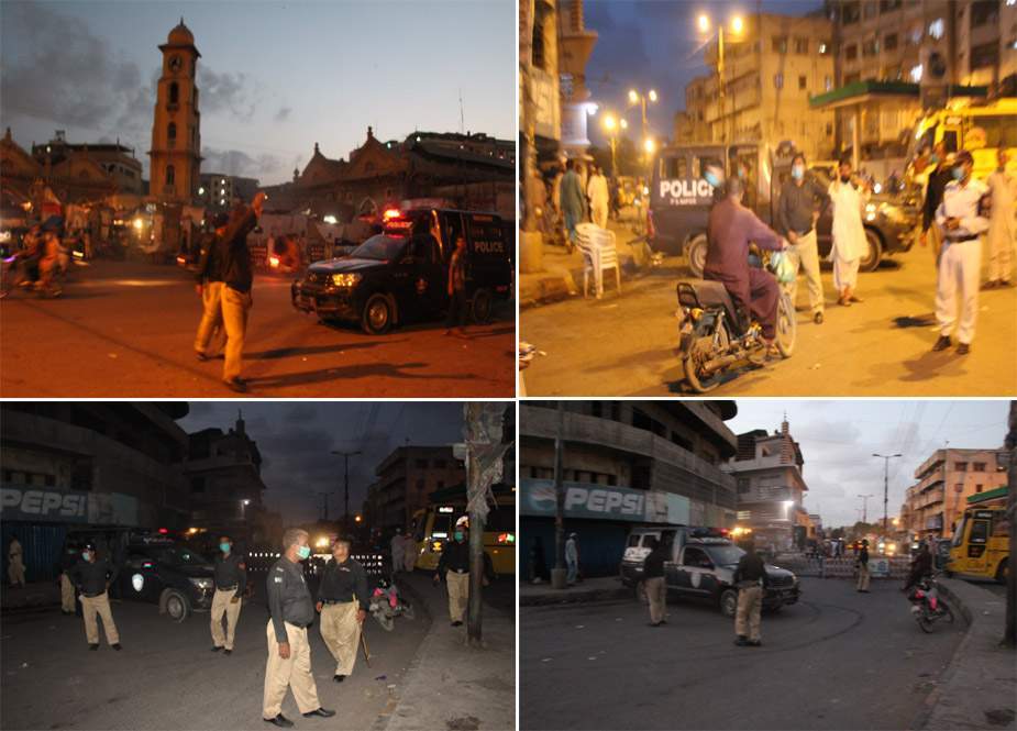 کراچی کے 6 اضلاع کے مختلف علاقوں میں مکمل لاک ڈاؤن نافذ، تفصیلات جاری