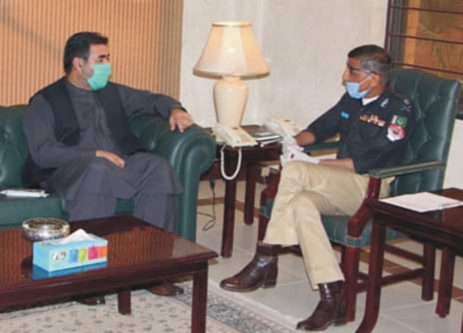 آئی جی پولیس خیبر پختونخوا سے افغان قونصل جنرل کی ملاقات