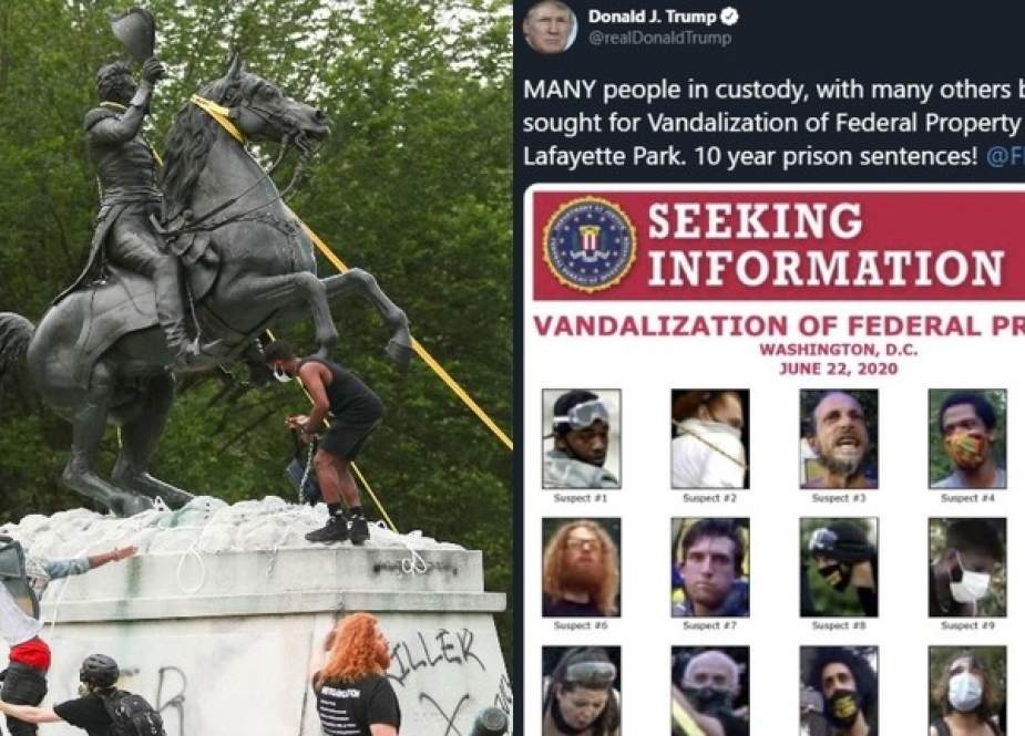 Trump posts WANTED POSTER of statue-targeting vandals.jpg