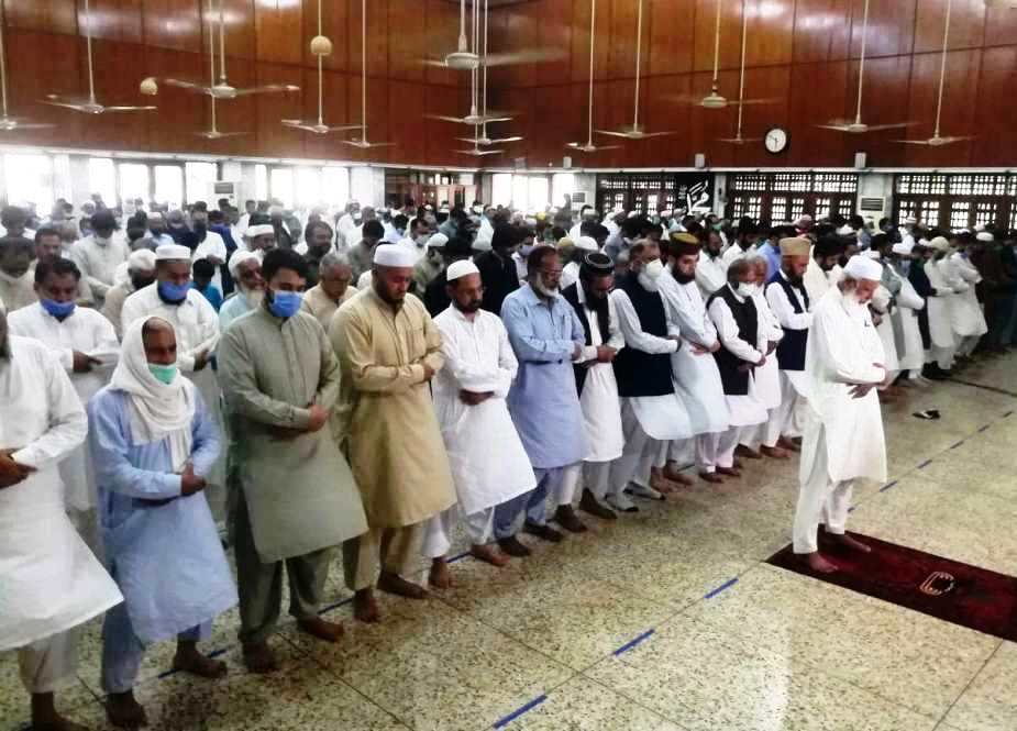 منصورہ لاہور میں سید منور حسن کی غائبانہ نماز جنازہ